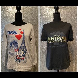 🔺2 for 1🔺Disney Tee and long sleeve Medium